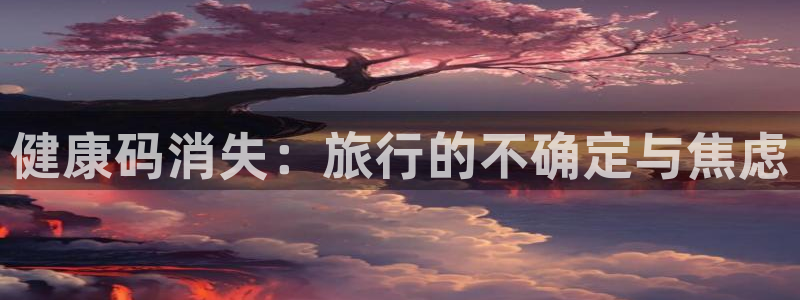 “海角社区 论坛：健康码消失：旅行的不确定